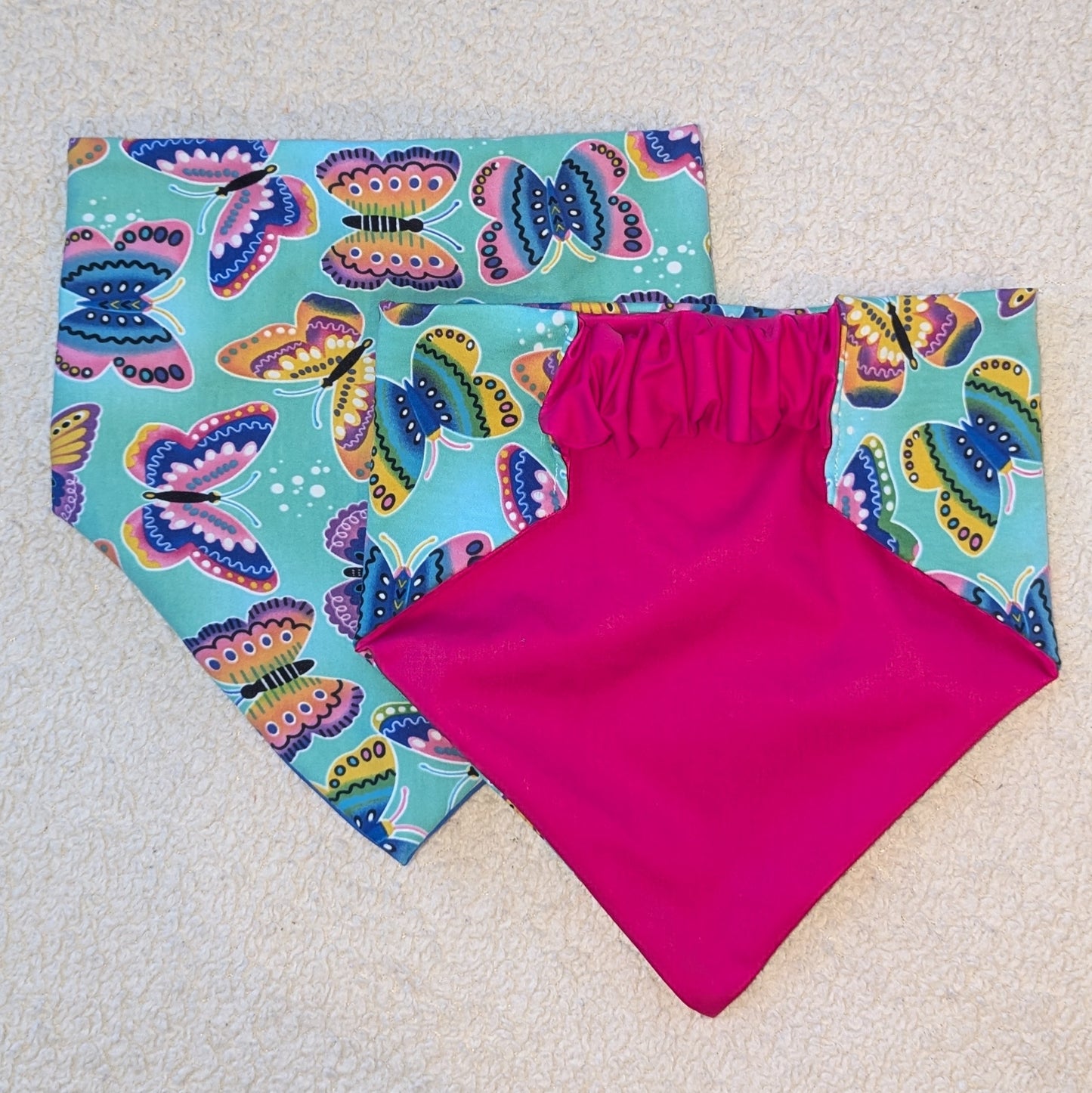 Glow In The Dark Butterfly Pet Bandana