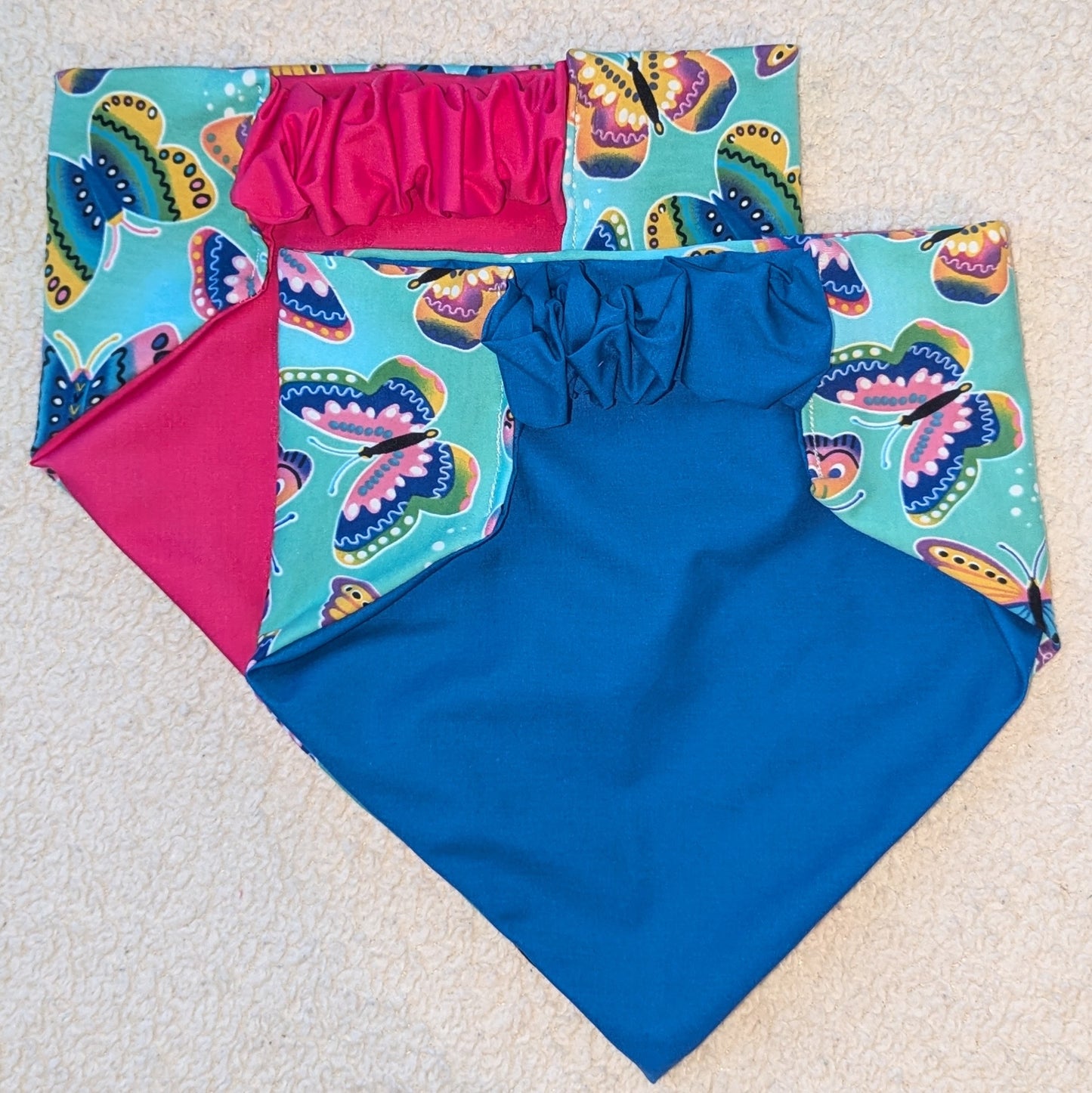 Glow In The Dark Butterfly Pet Bandana