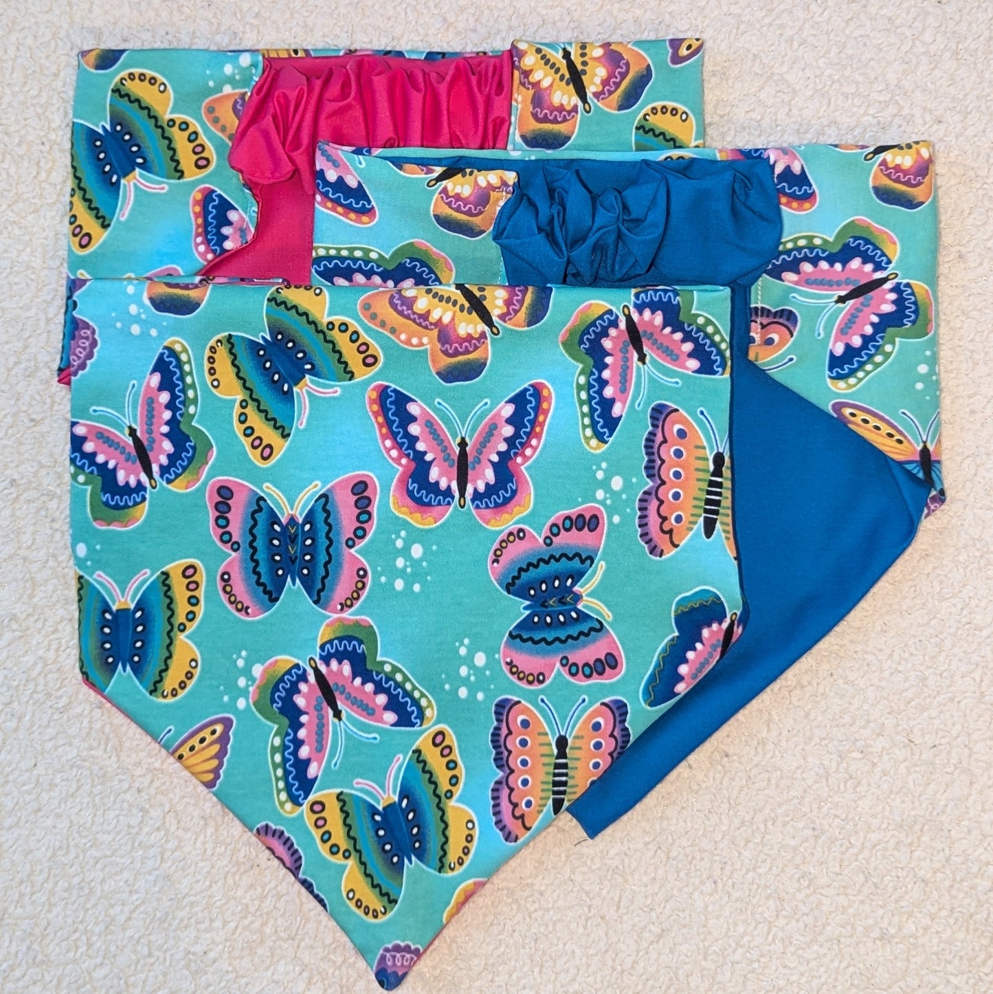 Glow In The Dark Butterfly Pet Bandana