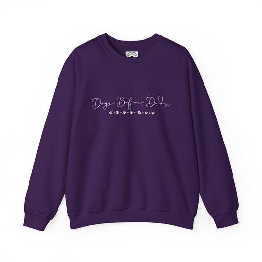 Dainty Dogs Before Dudes Crewneck Sweatshirt