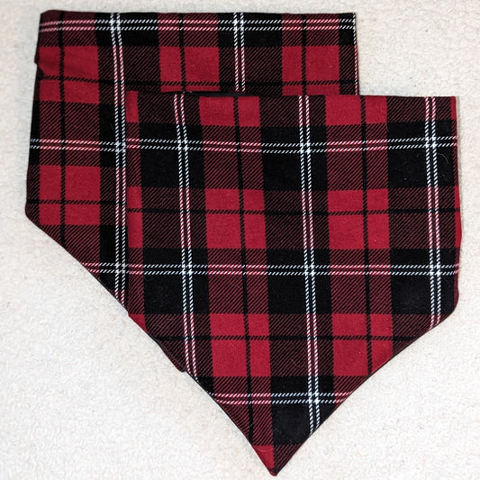 Winter Buffalo Flannel Plaid Pet Bandana