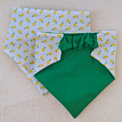 Summer Lemon Pet Bandana