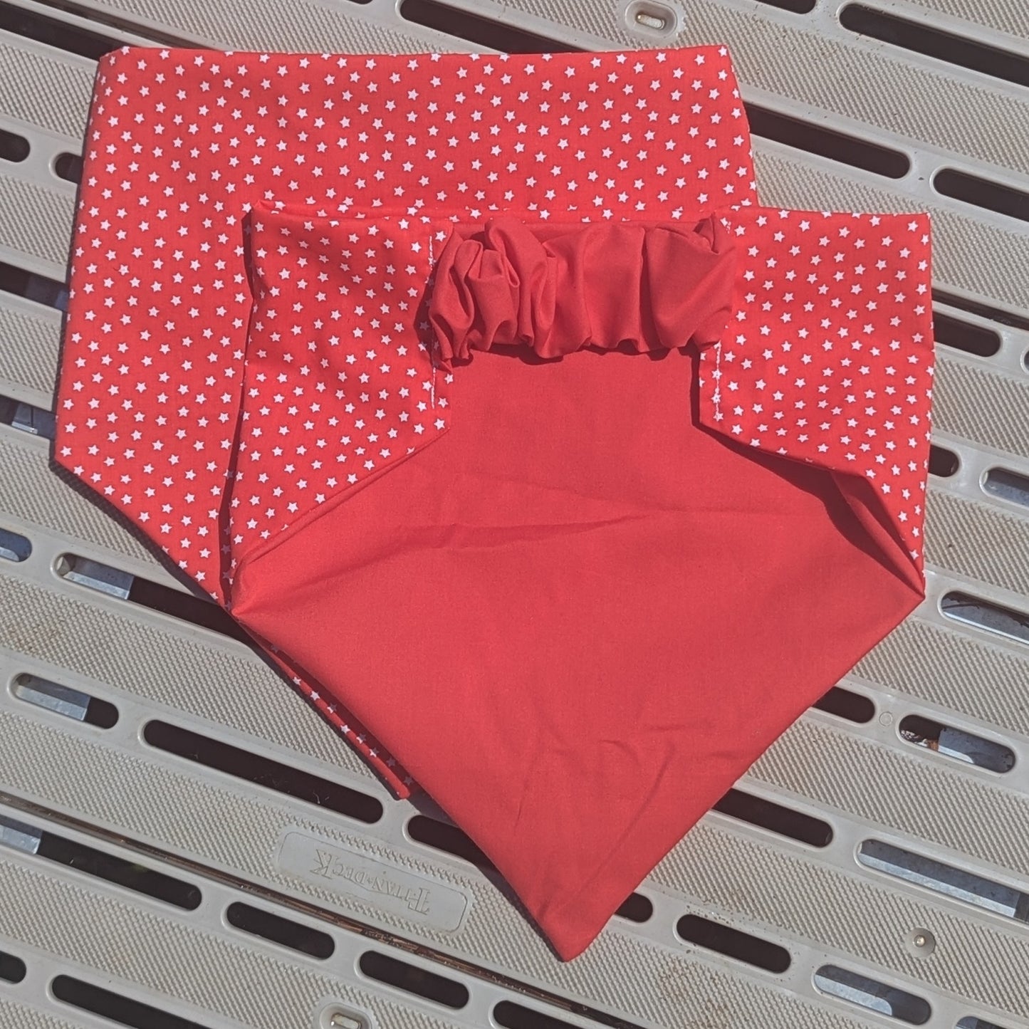 Summer Red Star Pet Bandana