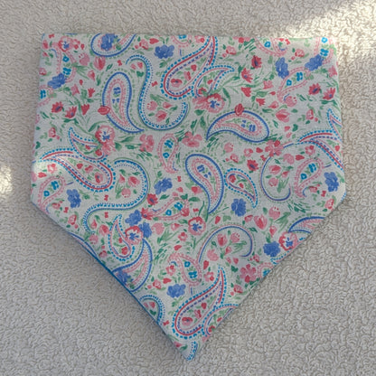 Paisley Flower Pet Bandana