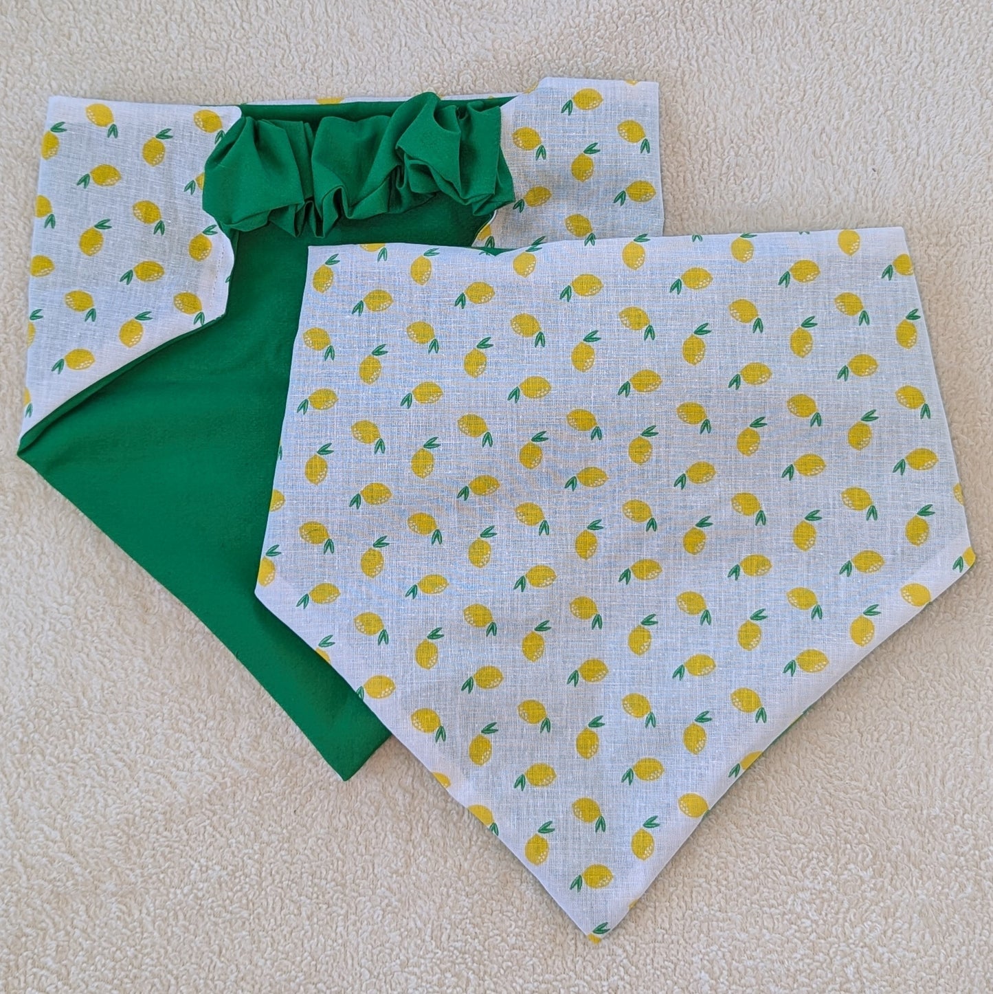Summer Lemon Pet Bandana