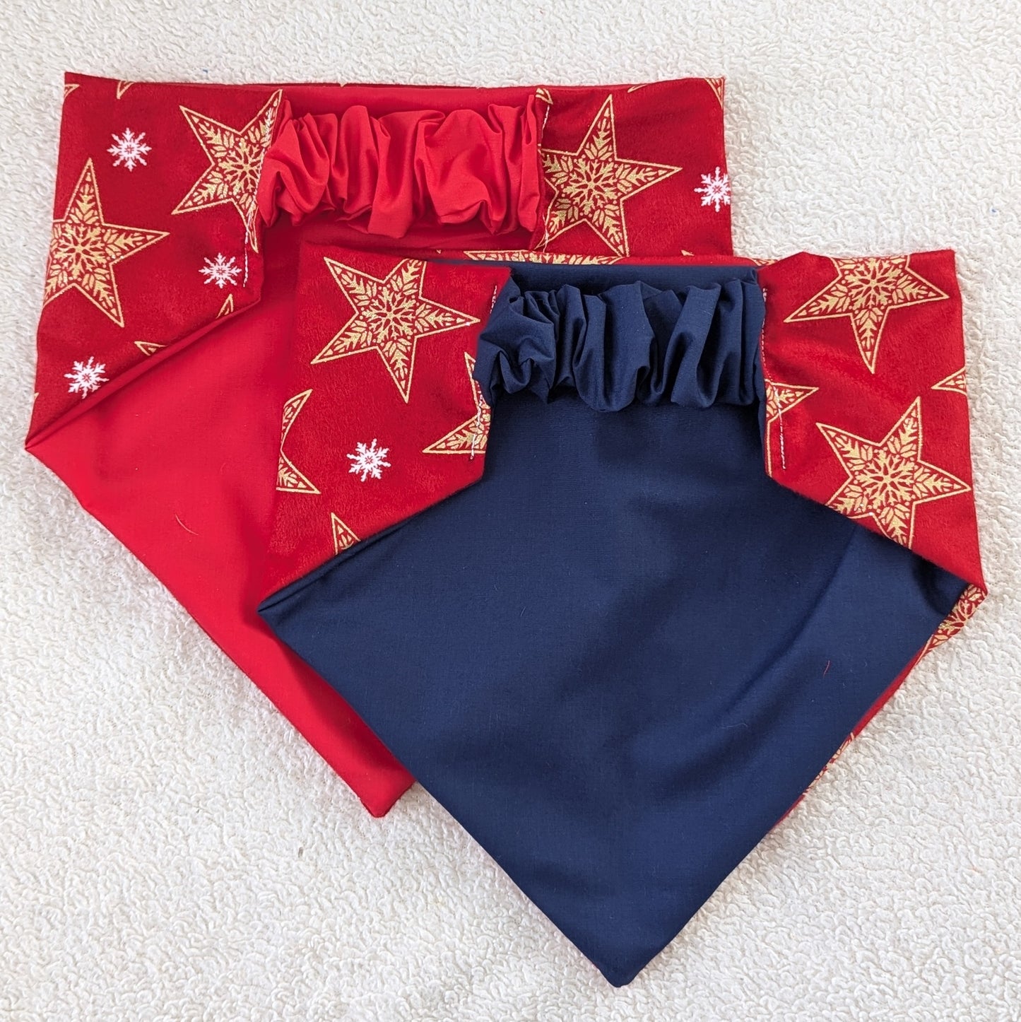 Holiday Glitter Star Pet Bandana