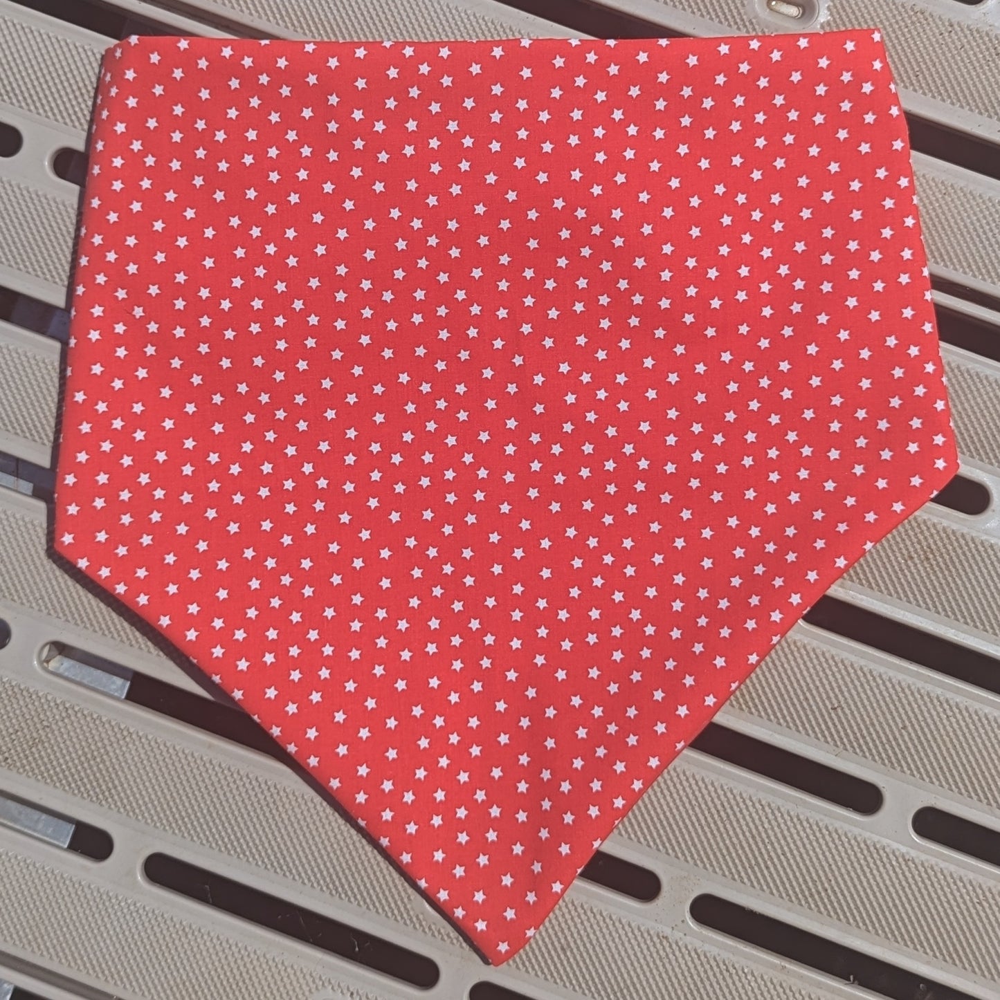 Summer Red Star Pet Bandana