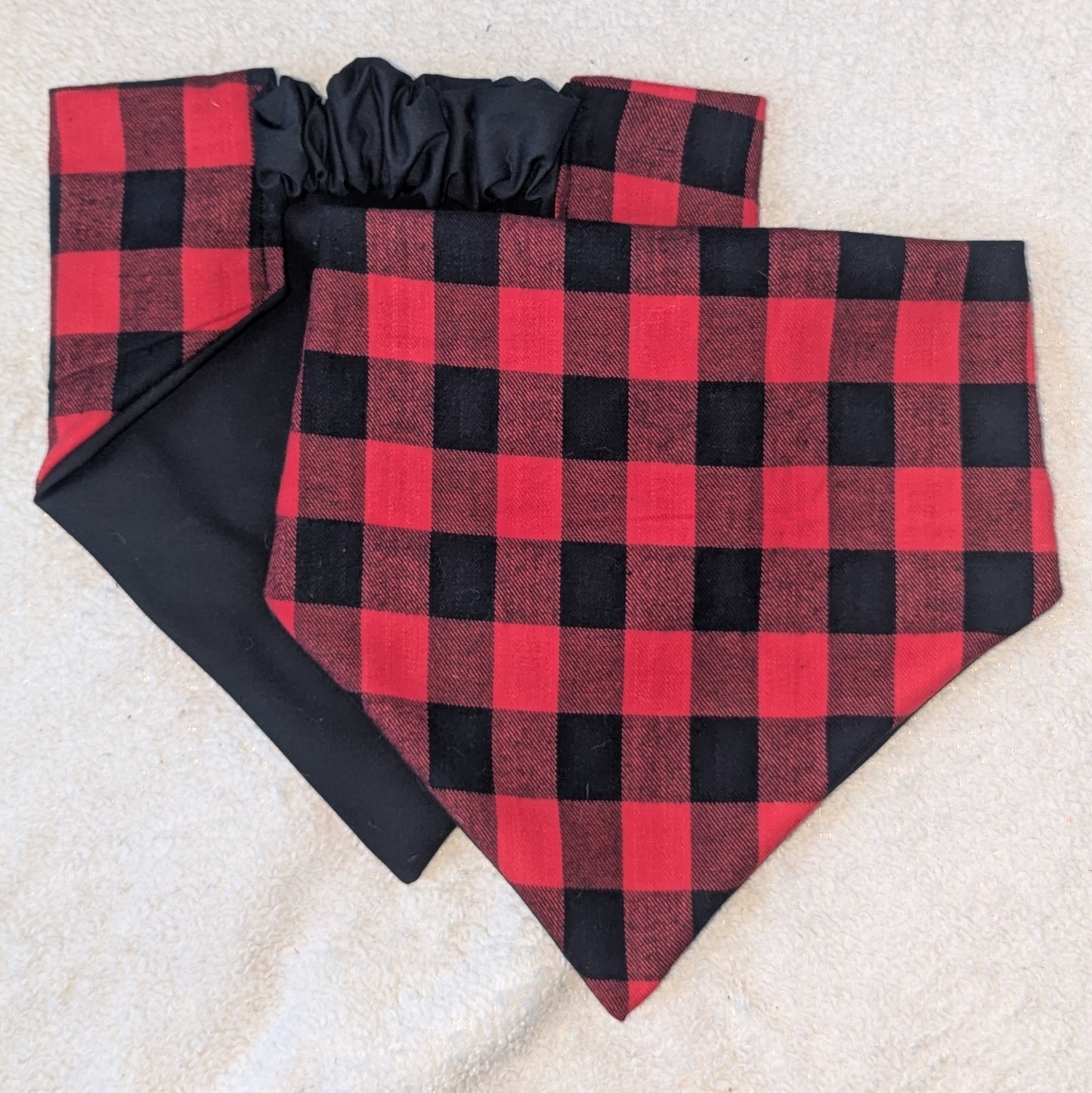 Winter Buffalo Plaid Pet Bandana