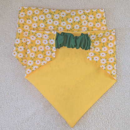 Summer Yellow Daisy Pet Bandana